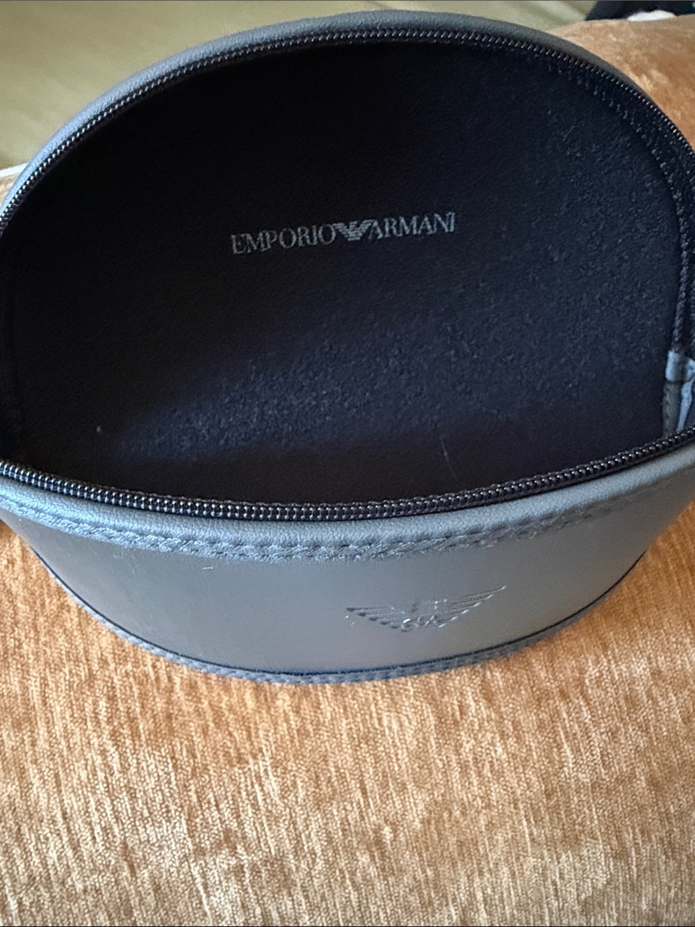 Emporio Armani Brown Gradient Aviator Sunglasses - Picture 8 of 10